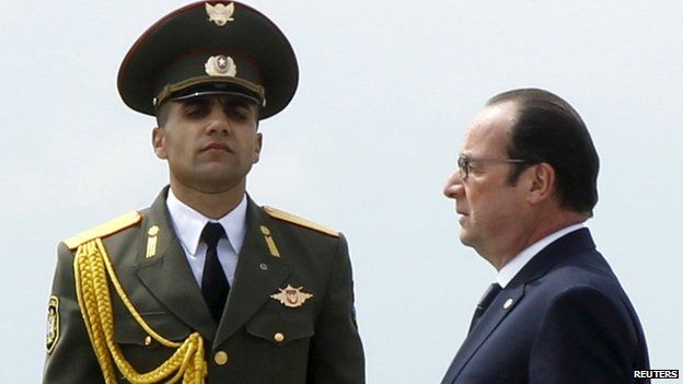 Francois Hollande, 24 April