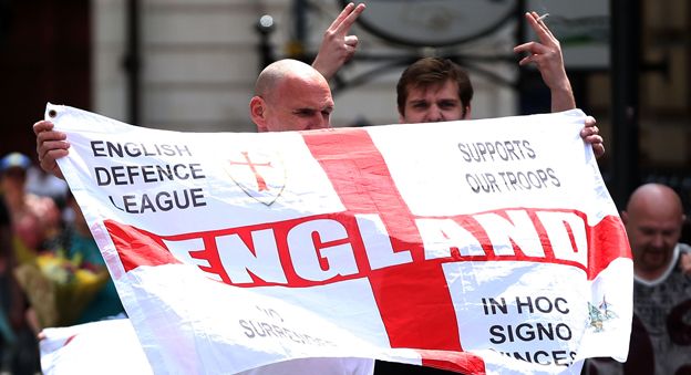 EDL demonstrators