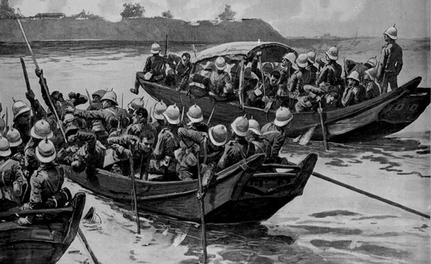 British troops in China, 1900