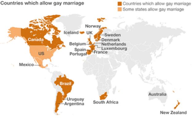 Republic of Ireland preparing to vote in same sex marriage.
