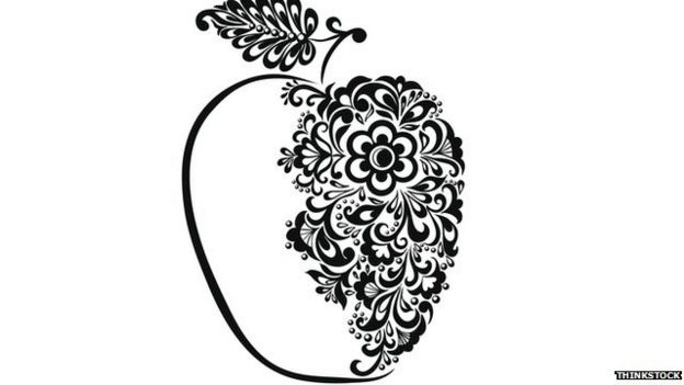Tattoo of an apple