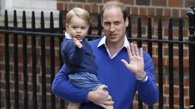 Prince William and Prince George