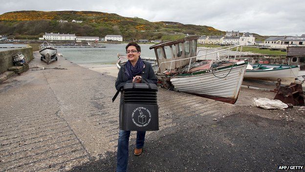 Rathlin Island, off the north east coast of Northern Ireland
