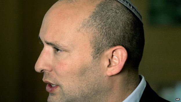 Naftali Bennett, leader of Bayit Yehudi, 16 February 2015