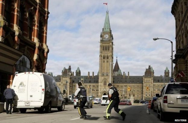 Canadian lawmakers vowed to strengthen security laws after last year's attack on parliament