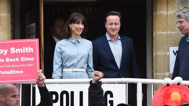 David and Samantha Cameron