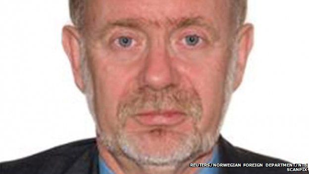 Undated handout picture of Norwegian ambassador to Pakistan Leif Holger Larsen.