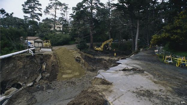 Aftermath of flooding in California put down to El Nino