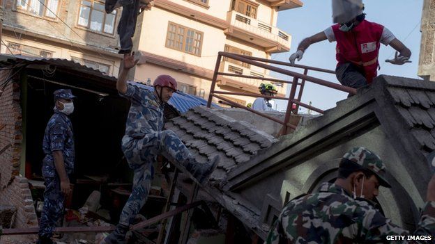 Kathmandu rescue, 12 May