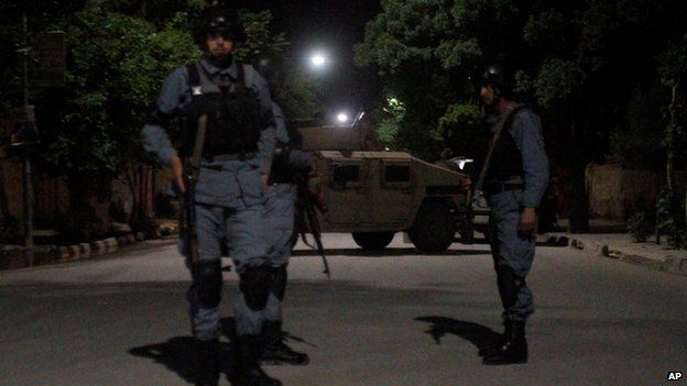 Kabul hotel attack kills at least 14, including foreigners - BBC News