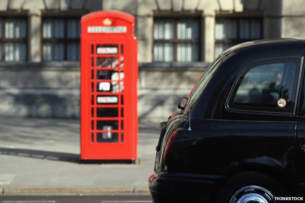 Black cab in London