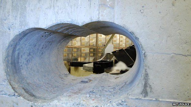 Hatton Garden drill hole