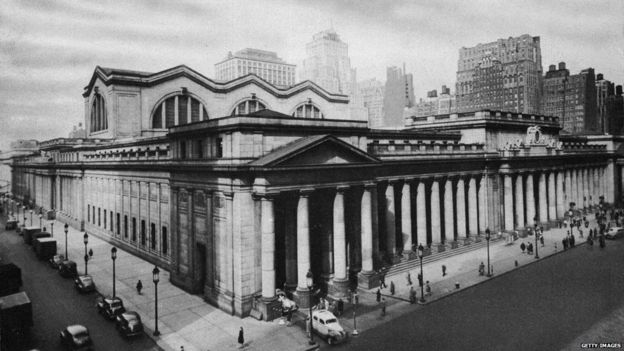 The old Penn station