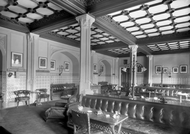 House of Commons Smoking Room 1910