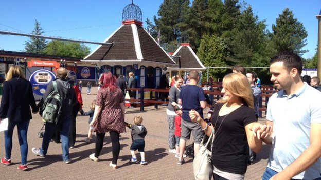 Entrance of Alton Towers