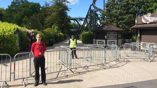Closed but of Alton Towers