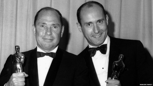 Mercer and Mancini winning the Oscar