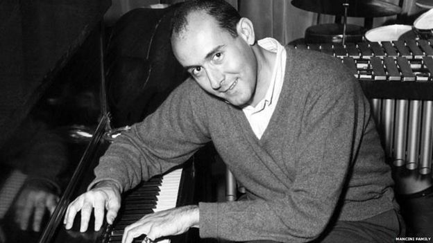 Henry Mancini at the piano
