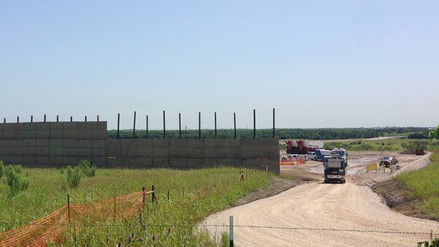 Denton fracking site