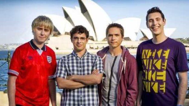 The cast of The Inbetweeners