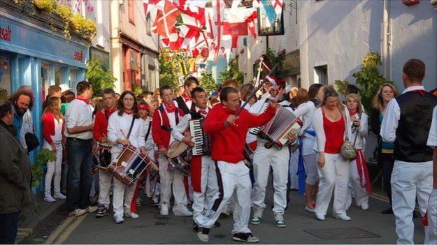 Padstow's Obby Oss Celebrations