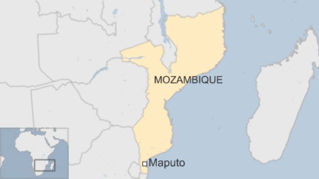 Map of Mozambique