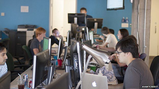 The AvantCredit team at work