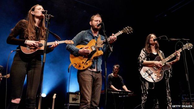 The Staves and Justin Vernon at Hackney Empire