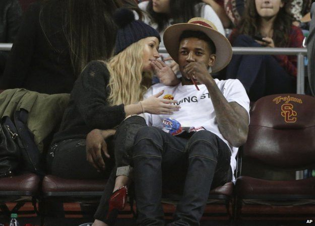 Iggy Azalea and Nick Young