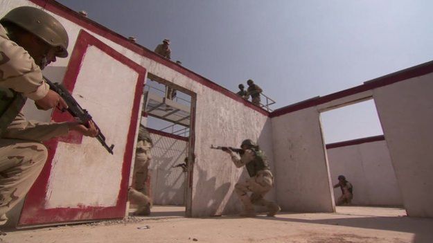 Iraqi army training