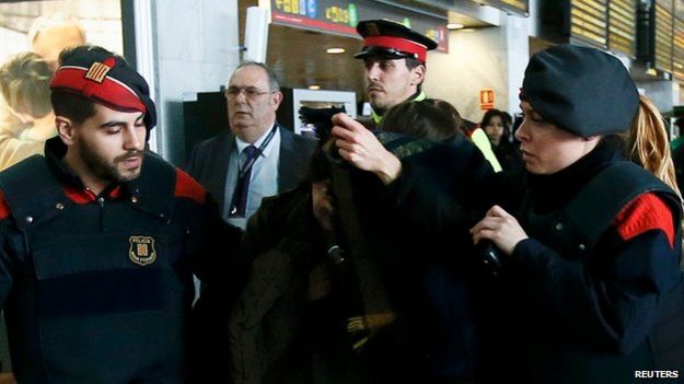 Family members of passengers from Germanwings Flight