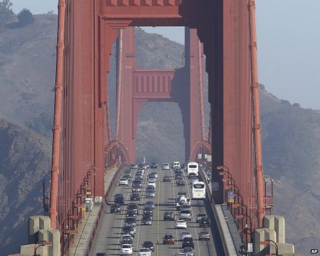 San Francisco Golden gate bridge 19 September 2013