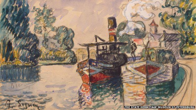 Watercolour by Paul Signac