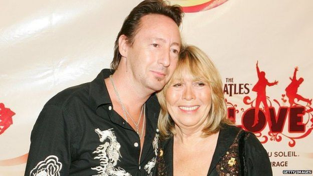 Julian and Cynthia Lennon