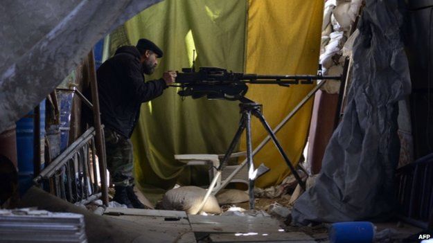 Fighter in Yarmouk, 6 April