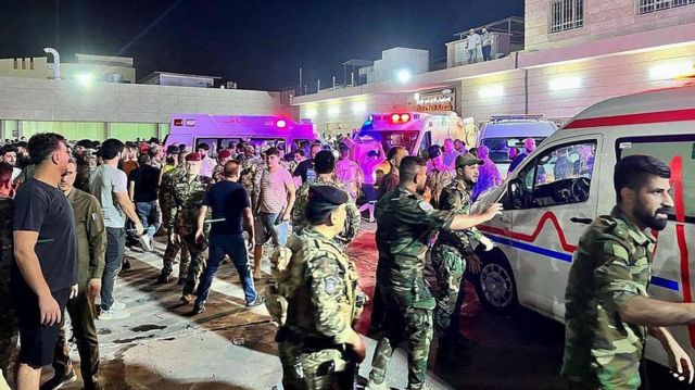 قوات الإطفاء والدفاع المدني العراقية