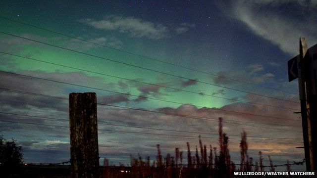 Northern Lights Seen Over The UK - BBC Weather Watchers