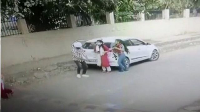 murdering girl student in Ballabhgarh, Faridabad