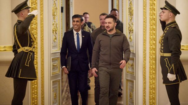 ريشي سوناك وزيلينسكي