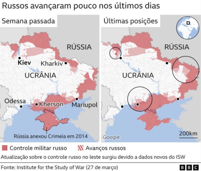 Como Est A Guerra Entre R Ssia E Ucr Nia Leia O Resumo Bbc News Brasil