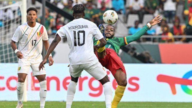 Cameroon Vs Guinea Highlights Frank Magri Equalise Afta Mohamed Bayo