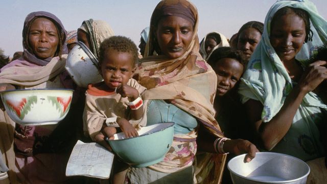 المجاعة في السودان