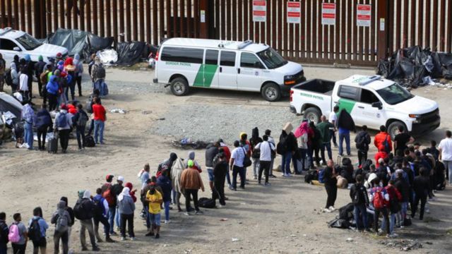 As Imagens Da Tens O Na Fronteira Entre M Xico E Eua S V Speras Do Fim