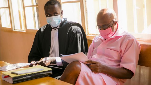 Paul Rusesabagina n'umwe mu bari kumwunganira mu rukiko Me David Rugaza