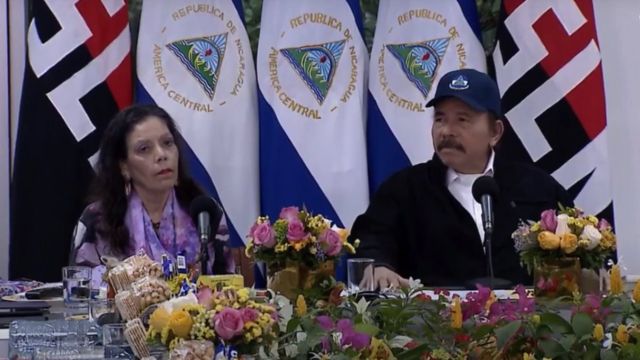 Coronavirus El presidente Daniel Ortega reaparece en público en