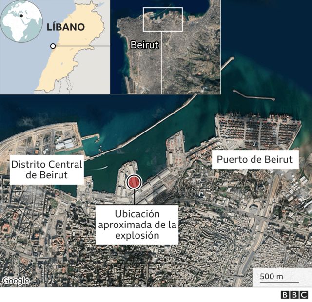 L Bano Una Fuerte Explosi N En El Puerto De Beirut Deja Al Menos