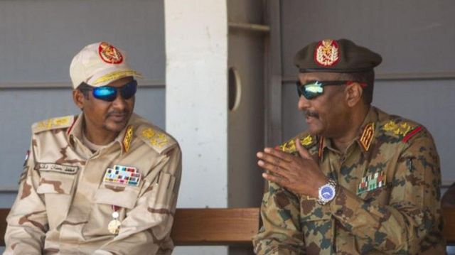 عبد الفتاح البرهان وحميدتي