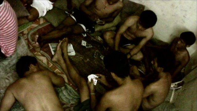 Immigrant workers live in appalling conditions