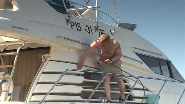 A boat