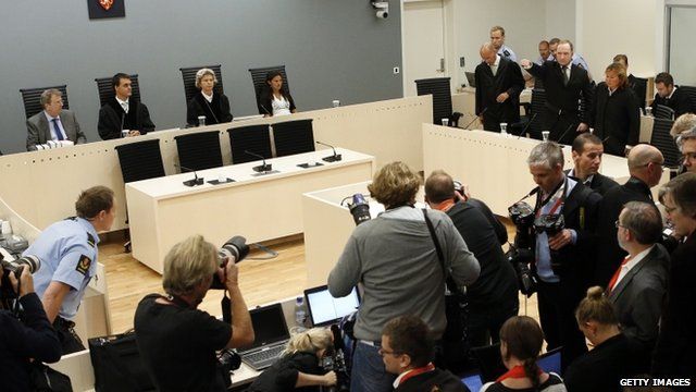 Norway court room
